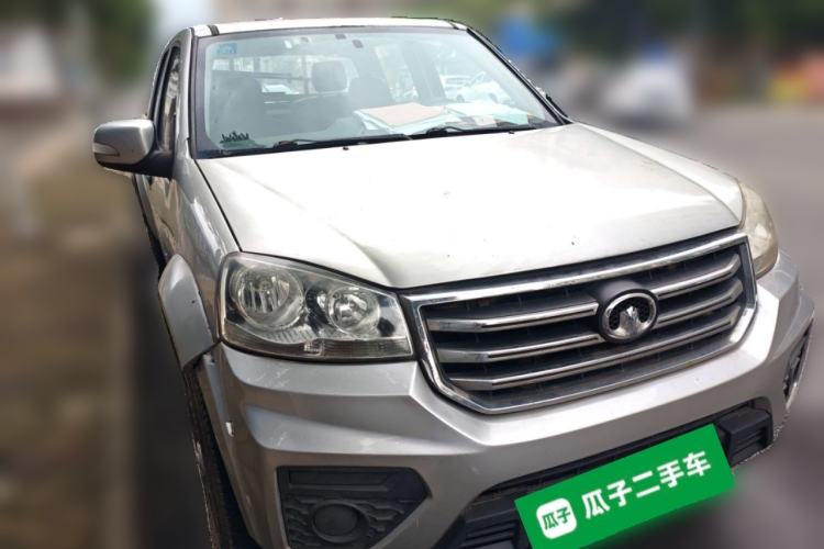 Used Great Wall Wingle 5 2017 2.0T European Version Diesel Two-Wheel Drive Advanced Large Double-Cab GW4D20E Front Right 45 Deg