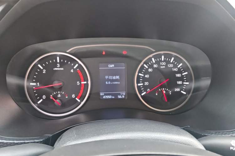 Used Great Wall Wingle 5 2017 2.0T European Version Diesel Two-Wheel Drive Advanced Large Double-Cab GW4D20E Instrument Cluster