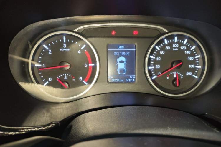 Used Great Wall Wingle 5 2017 2.0T European Version Diesel Two-Wheel Drive Advanced Large Double-Cab GW4D20E Instrument Cluster