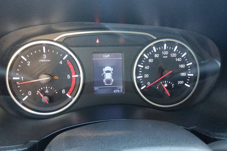 Used Great Wall Wingle 5 2017 2.0T European Version Diesel Two-Wheel Drive Elite Plus Big Double-Cab GW4D20D Instrument Cluster
