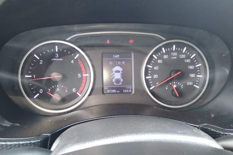 Used Great Wall Wingle 5 2017 2.0T European Version Diesel Two-Wheel Drive Advanced Large Double-Cab GW4D20E Instrument Cluster