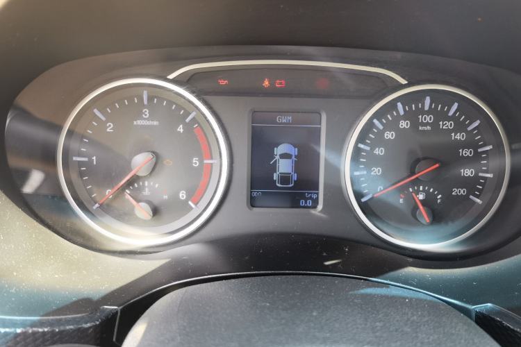 Used Great Wall Wingle 5 2017 2.0T European Version Diesel Two-Wheel Drive Advanced Large Double-Cab GW4D20E Instrument Cluster