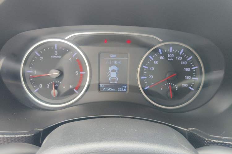Used Great Wall Wingle 5 2017 2.0T European Version Diesel Two-Wheel Drive Elite Plus Big Double-Cab GW4D20D Instrument Cluster