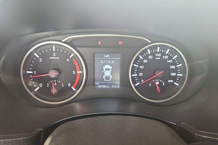 Used Great Wall Wingle 5 2017 2.0T European Version Diesel Two-Wheel Drive Advanced Large Double-Cab GW4D20E Instrument Cluster