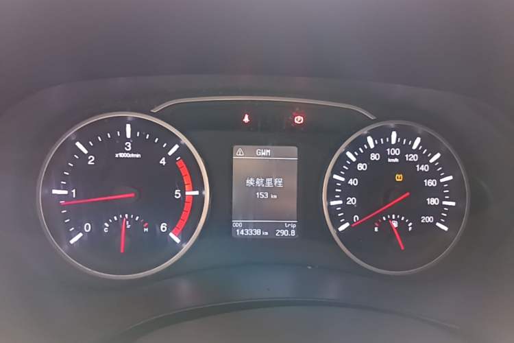 Used Great Wall Wingle 5 2017 2.0T European-Style Diesel Two-Wheel-Drive Elite Version with Large Double Cab – GW4D20B Instrument Cluster