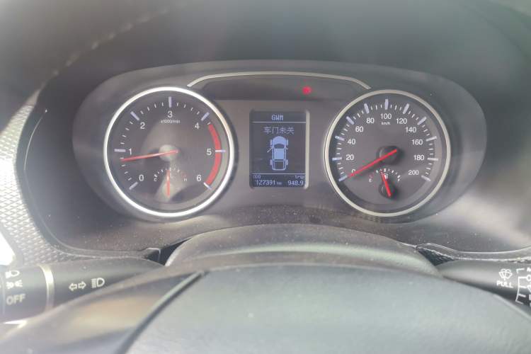 Used Great Wall Wingle 5 2017 2.0T European Version Diesel Two-Wheel Drive Advanced Large Double-Cab GW4D20E Instrument Cluster