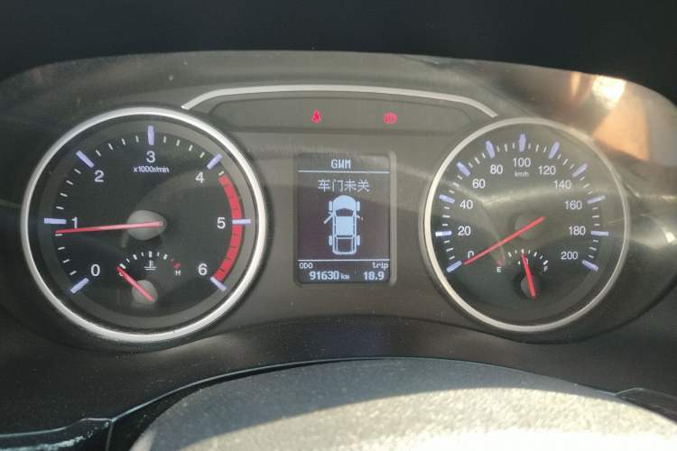 Used Great Wall Wingle 5 2017 2.0T European-spec Diesel Two-Wheel-Drive Entry-Level Big Double-Cab GW4D20D Instrument Cluster