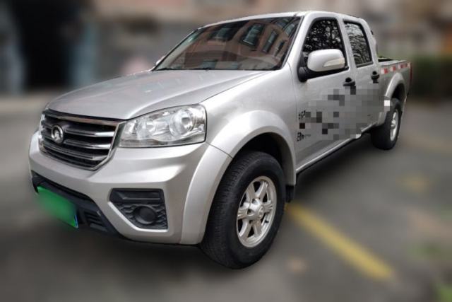 Used Great Wall Wingle 5 2017 2.0T European Version Diesel Two-Wheel Drive Advanced Large Double-Cab GW4D20E