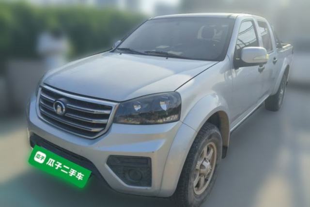 Used Great Wall Wingle 5 2017 2.4L European Version Gasoline Two-Wheel Drive Entry-Level Big Double Cab 4G69S4N