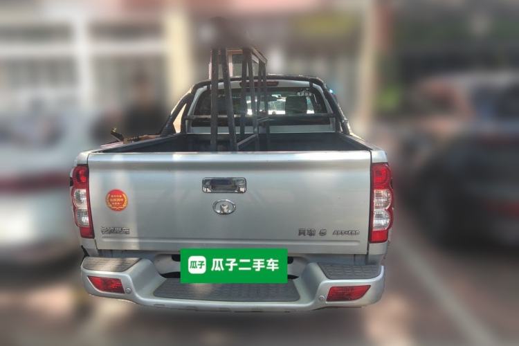 Used Great Wall Wingle 5 2017 2.0T European Version Diesel Two-Wheel Drive Elite Plus Big Double-Cab GW4D20D Rear