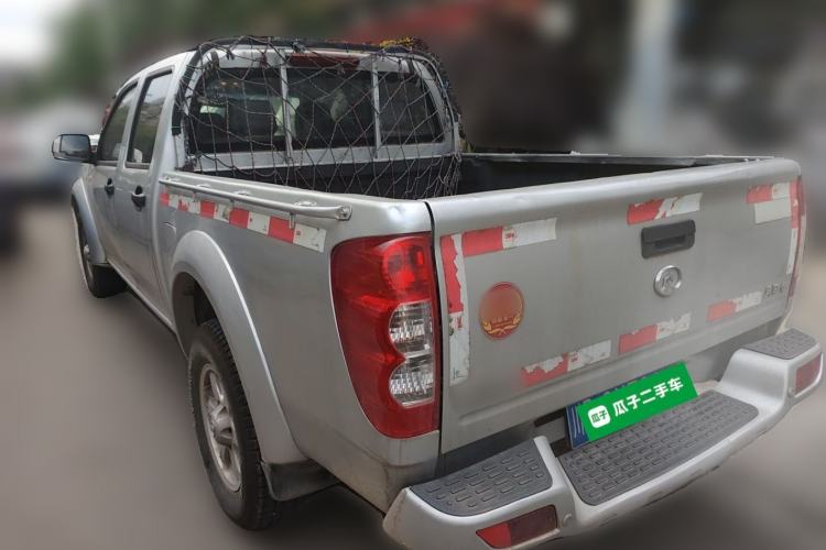 Used Great Wall Wingle 5 2017 2.0T European-spec Diesel Two-Wheel Drive Entry-Level Small Double-Cab GW4D20E Rear Left 45 Deg
