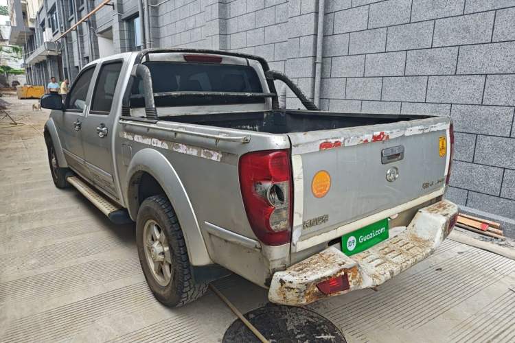 Used Great Wall Wingle 5 2017 2.8T European Version Diesel Two-Wheel Drive Elite Compact Double-Cab GW2.8TC Rear Left 45 Deg