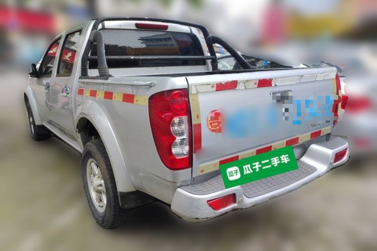 Used Great Wall Wingle 5 2017 2.4L European Version Gasoline Two-Wheel Drive Entry-Level Small Double-Cab 4G69S4N Rear Left 45 Deg