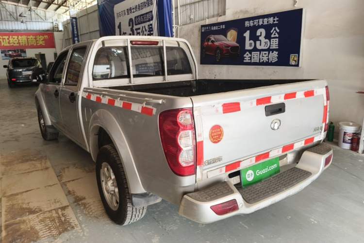 Used Great Wall Wingle 5 2017 2.0T European Version Diesel Two-Wheel Drive Advanced Large Double-Cab GW4D20E Rear Left 45 Deg