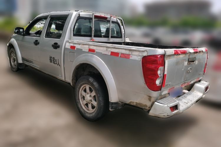 Used Great Wall Wingle 5 2017 2.0T European Version Diesel Two-Wheel Drive Advanced Large Double-Cab GW4D20E Rear Left 45 Deg