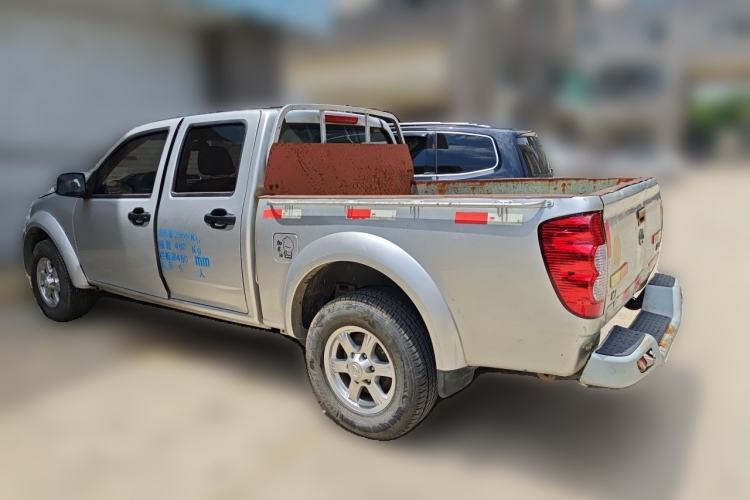 Used Great Wall Wingle 5 2017 2.0T European Version Diesel Two-Wheel Drive Advanced Large Double-Cab GW4D20E Rear Left 45 Deg