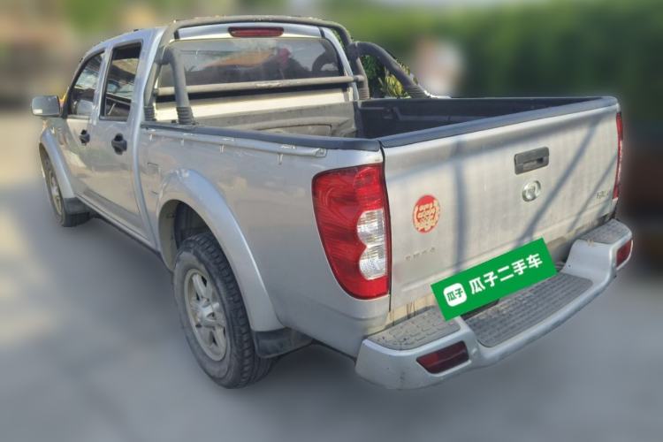 Used Great Wall Wingle 5 2017 2.4L European Version Gasoline Two-Wheel Drive Entry-Level Big Double Cab 4G69S4N Rear Left 45 Deg