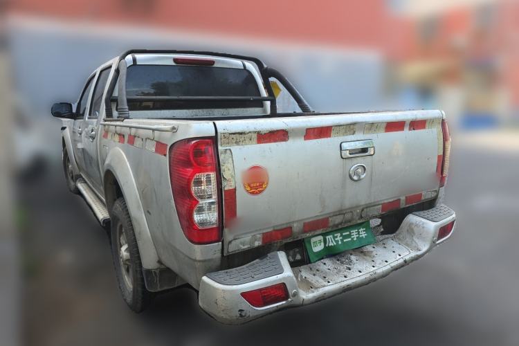 Used Great Wall Wingle 5 2017 2.0T European Version Diesel Two-Wheel Drive Elite Plus Big Double-Cab GW4D20D Rear Left 45 Deg