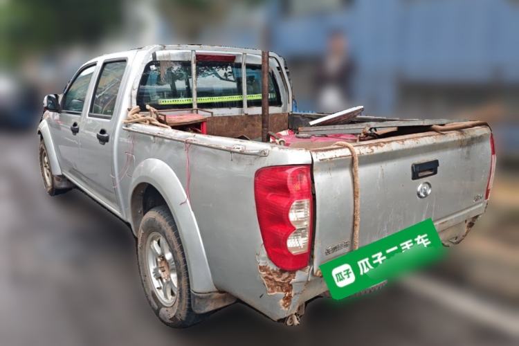 Used Great Wall Wingle 5 2017 2.0T European Version Diesel Two-Wheel Drive Advanced Large Double-Cab GW4D20E Rear Left 45 Deg