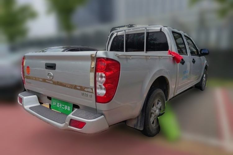 Used Great Wall Wingle 5 2017 2.2L Classic Version Two-Wheel Drive Big Double Cab 491QE Rear Right 45 Deg