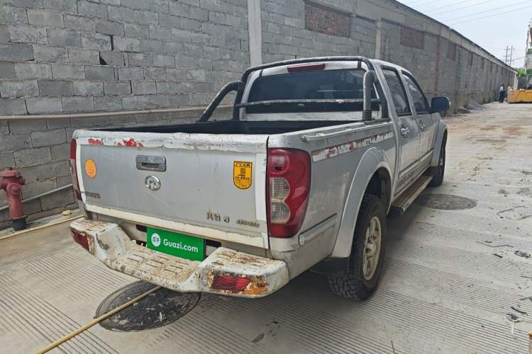 Used Great Wall Wingle 5 2017 2.8T European Version Diesel Two-Wheel Drive Elite Compact Double-Cab GW2.8TC Rear Right 45 Deg
