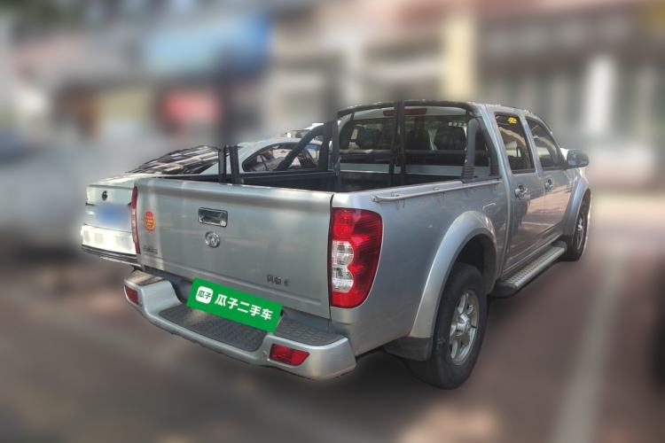 Used Great Wall Wingle 5 2017 2.0T European Version Diesel Two-Wheel Drive Elite Plus Big Double-Cab GW4D20D Rear Right 45 Deg