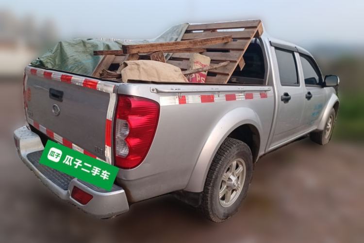 Used Great Wall Wingle 5 2017 2.0T European Version Diesel Two-Wheel Drive Advanced Large Double-Cab GW4D20E Rear Right 45 Deg