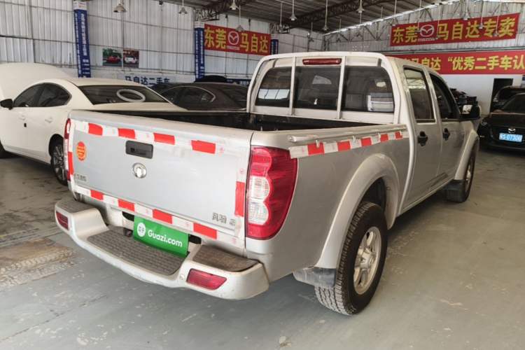Used Great Wall Wingle 5 2017 2.0T European Version Diesel Two-Wheel Drive Advanced Large Double-Cab GW4D20E Rear Right 45 Deg