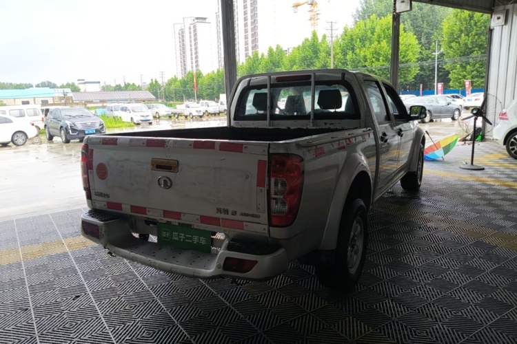 Used Great Wall Wingle 5 2017 2.0T European Version Diesel Two-Wheel Drive Advanced Large Double-Cab GW4D20E Rear Right 45 Deg