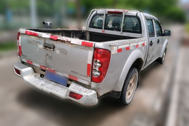 Used Great Wall Wingle 5 2017 2.0T European Version Diesel Two-Wheel Drive Advanced Large Double-Cab GW4D20E Rear Right 45 Deg