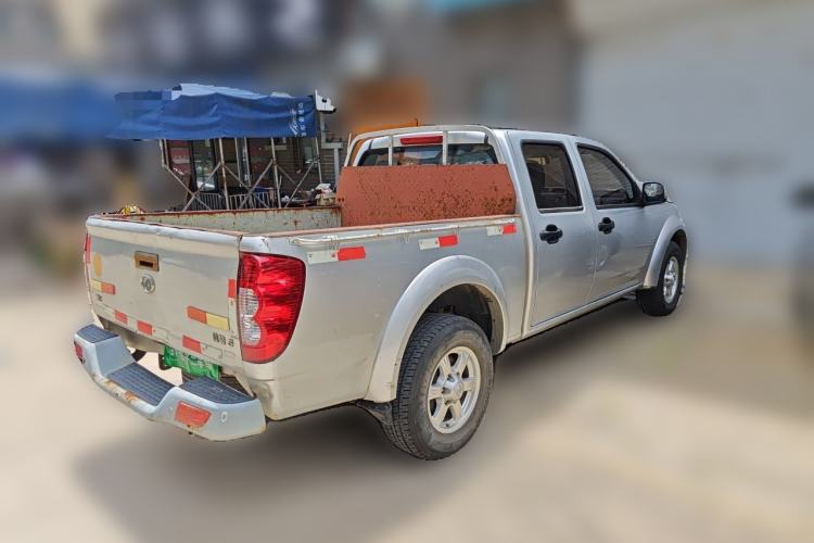 Used Great Wall Wingle 5 2017 2.0T European Version Diesel Two-Wheel Drive Advanced Large Double-Cab GW4D20E Rear Right 45 Deg