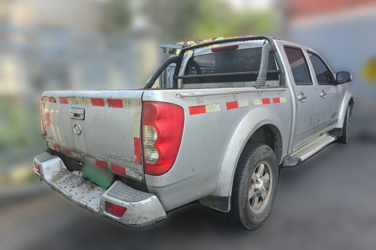 Used Great Wall Wingle 5 2017 2.0T European Version Diesel Two-Wheel Drive Elite Plus Big Double-Cab GW4D20D Rear Right 45 Deg