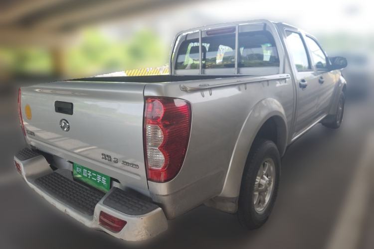 Used Great Wall Wingle 5 2017 2.0T European Version Diesel Two-Wheel Drive Advanced Large Double-Cab GW4D20E Rear Right 45 Deg