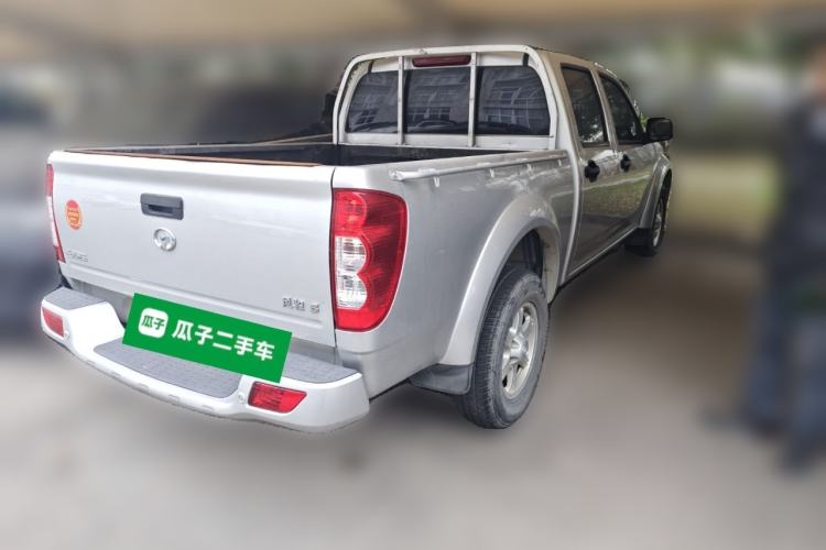 Used Great Wall Wingle 5 2017 2.0T European Version Diesel Two-Wheel Drive Advanced Large Double-Cab GW4D20E Rear Right 45 Deg