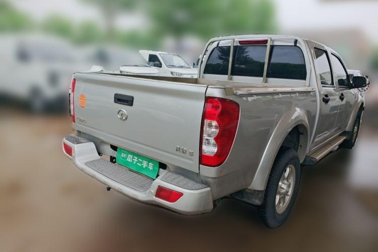 Used Great Wall Wingle 5 2017 2.0T European Version Diesel Two-Wheel Drive Advanced Large Double-Cab GW4D20E Rear Right 45 Deg