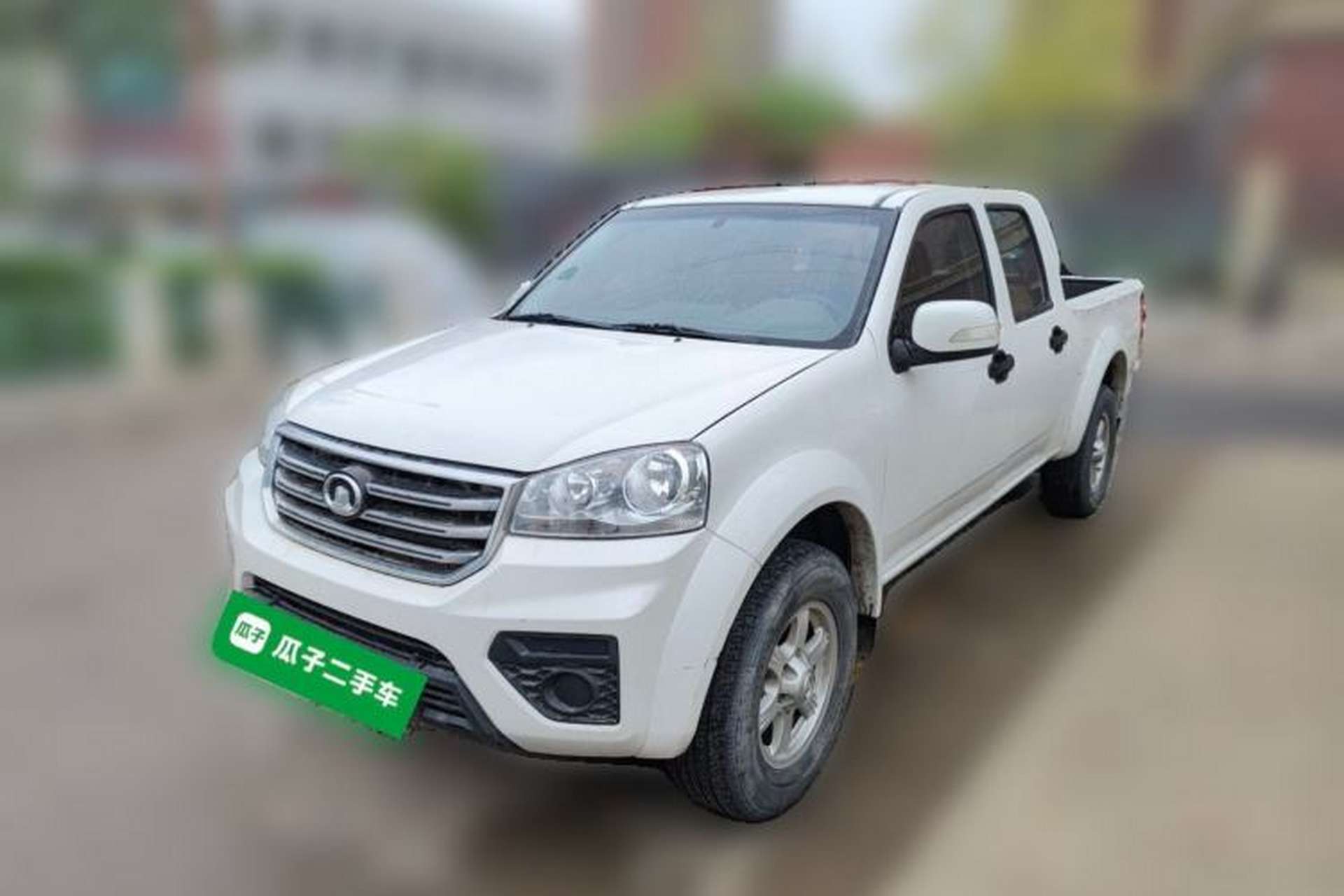 Used Great Wall Wingle 5 2017 2.0T European Version Diesel Two-Wheel Drive Advanced Large Double-Cab GW4D20E Front Left 45 Deg