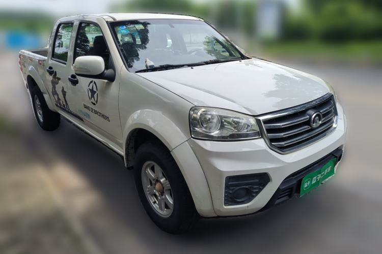 Used Great Wall Wingle 5 2017 2.0T European Version Diesel Two-Wheel Drive Advanced Large Double-Cab GW4D20E Front Right 45 Deg