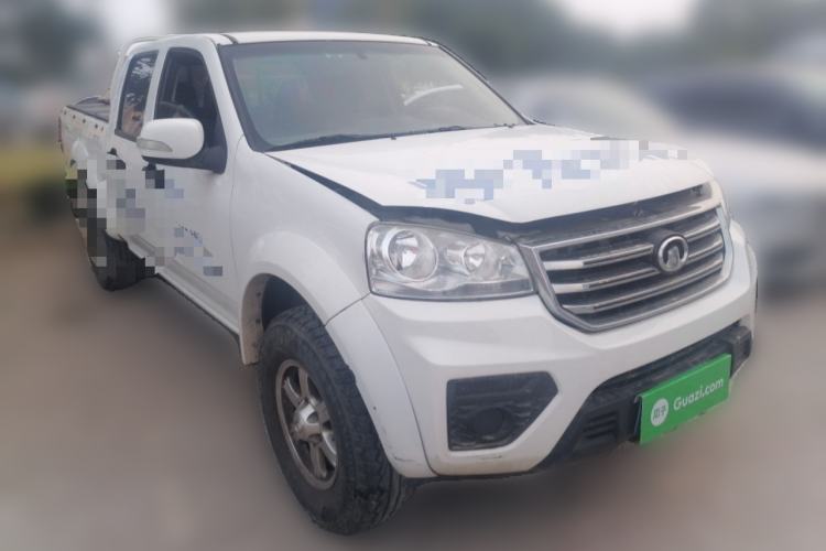 Used Great Wall Wingle 5 2017 2.0T European-Style Diesel 4x4 Advanced Version with Big Double Cab – GW4D20D Front Right 45 Deg