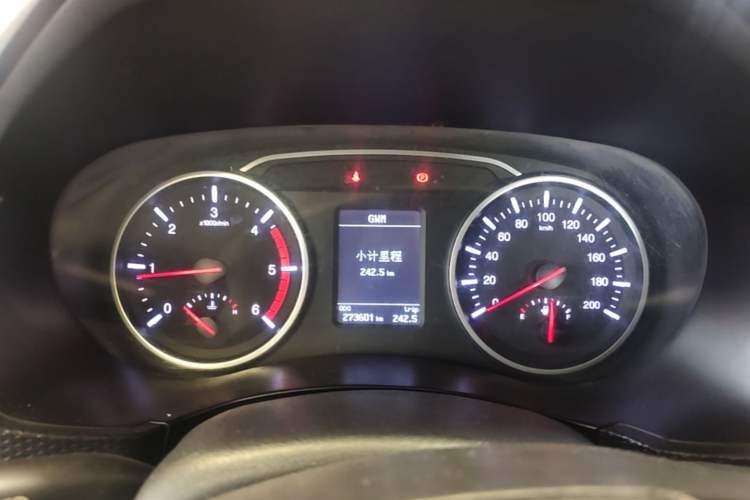 Used Great Wall Wingle 5 2017 2.0T European Version Diesel Two-Wheel Drive Advanced Large Double-Cab GW4D20E Instrument Cluster