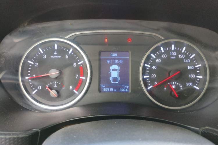 Used Great Wall Wingle 5 2017 2.4L European-spec Gasoline 4x4 Elite Version Big Double Cab 4G69S4N Instrument Cluster