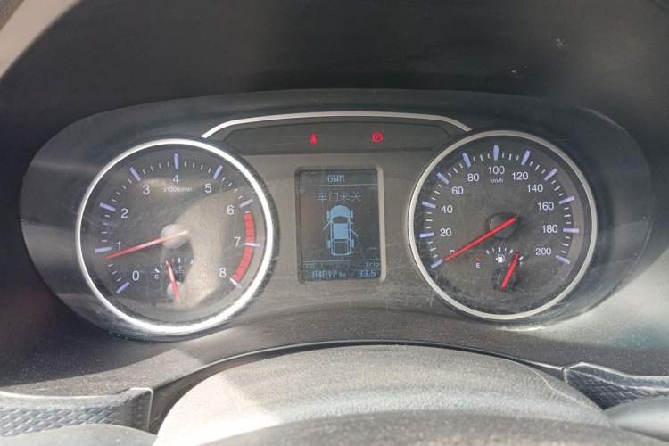 Used Great Wall Wingle 5 2017 2.4L European-spec Gasoline 4x4 Elite Version Big Double Cab 4G69S4N Instrument Cluster