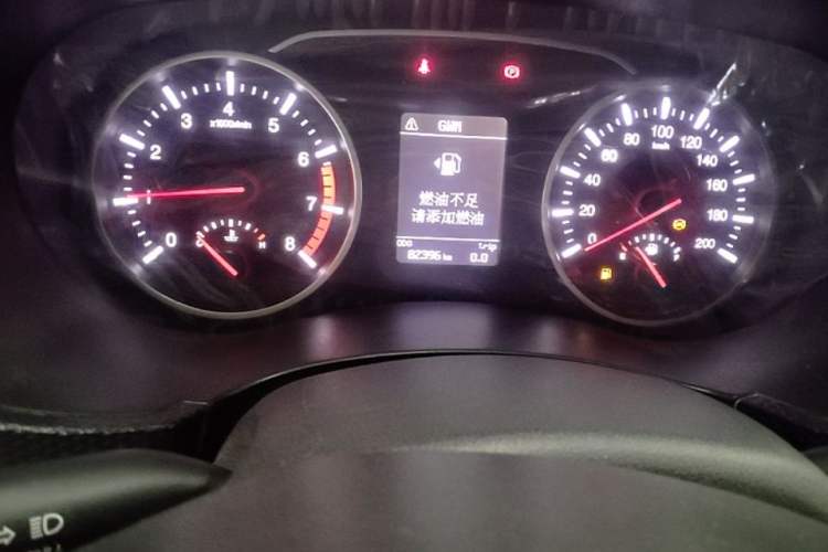 Used Great Wall Wingle 5 2017 2.4L European-spec Gasoline 2WD Elite Trim Small Double Cab – 4G69S4N Odometer Close Up