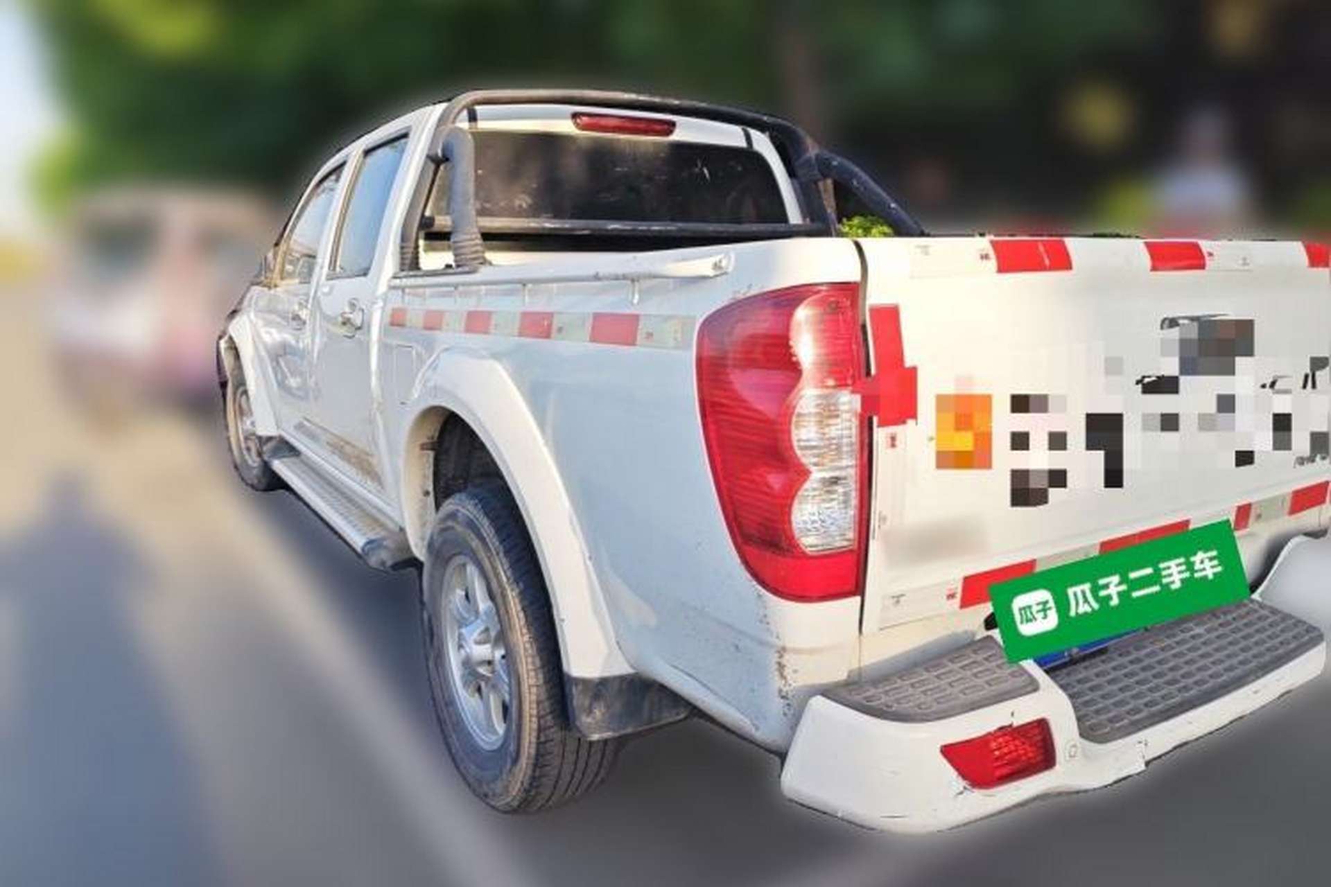 Used Great Wall Wingle 5 2017 2.4L European-spec Gasoline 2WD Elite Model with Big Double Cab – 4G69S4N Rear Left 45 Deg