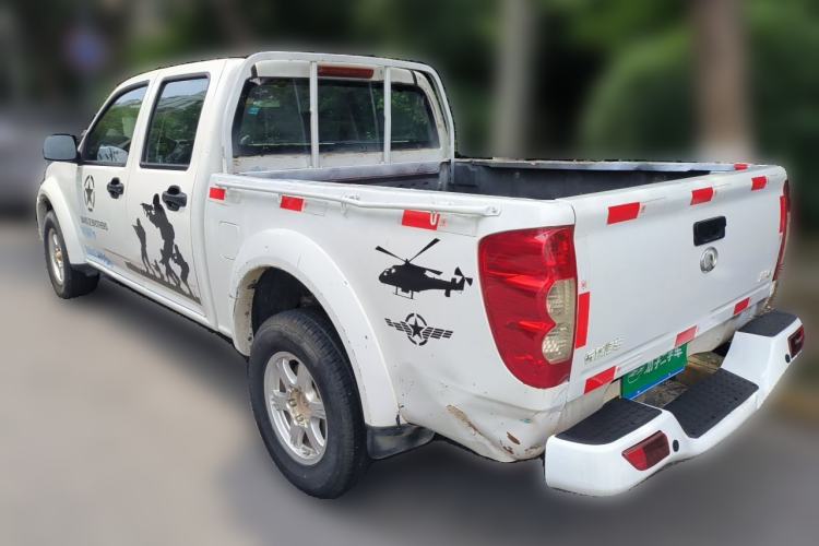Used Great Wall Wingle 5 2017 2.0T European Version Diesel Two-Wheel Drive Advanced Large Double-Cab GW4D20E Rear Left 45 Deg