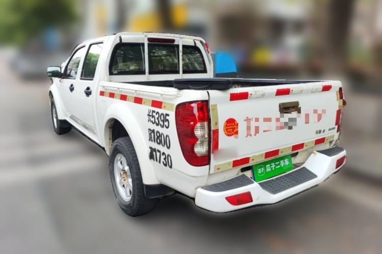 Used Great Wall Wingle 5 2017 2.0T European-spec Diesel Two-Wheel Drive Entry-Level Small Double-Cab GW4D20E Rear Left 45 Deg