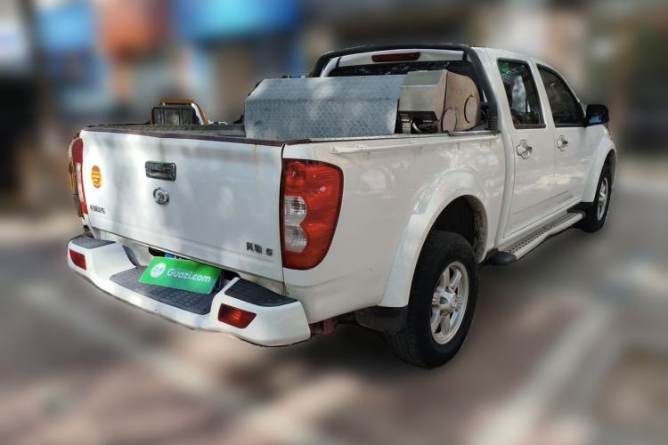 Used Great Wall Wingle 5 2017 2.4L European-spec Gasoline 4x4 Elite Version Big Double Cab 4G69S4N Rear Right 45 Deg