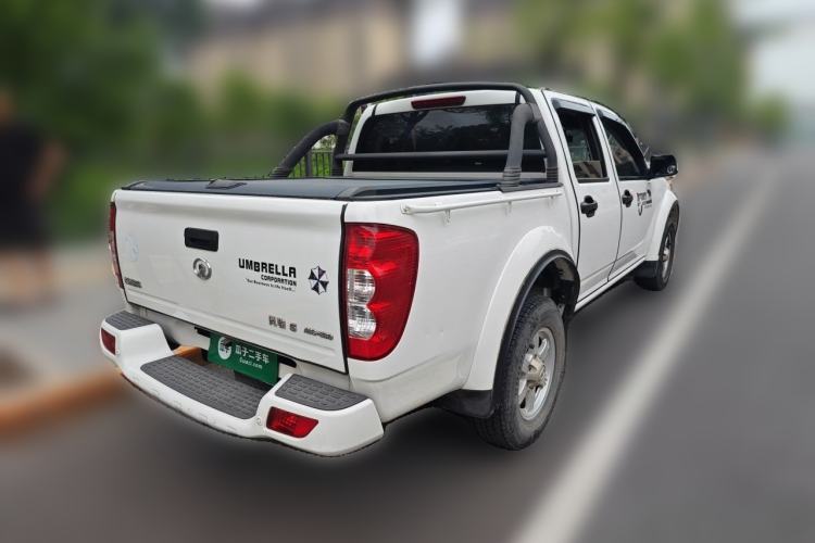 Used Great Wall Wingle 5 2017 2.4L European Version Gasoline Two-Wheel Drive Entry-Level Small Double-Cab 4G69S4N Rear Right 45 Deg