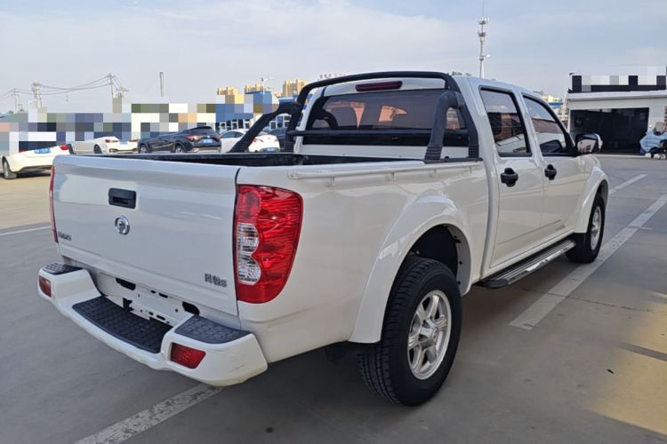 Used Great Wall Wingle 5 2017 2.4L European Version Gasoline Two-Wheel Drive Entry-Level Big Double Cab 4G69S4N Rear Right 45 Deg