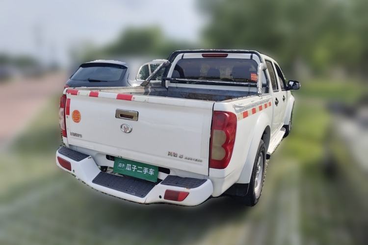 Used Great Wall Wingle 5 2017 2.0T European-Style Diesel 4x4 Ambition Version with Extended Double Cab – GW4D20E Rear Right 45 Deg