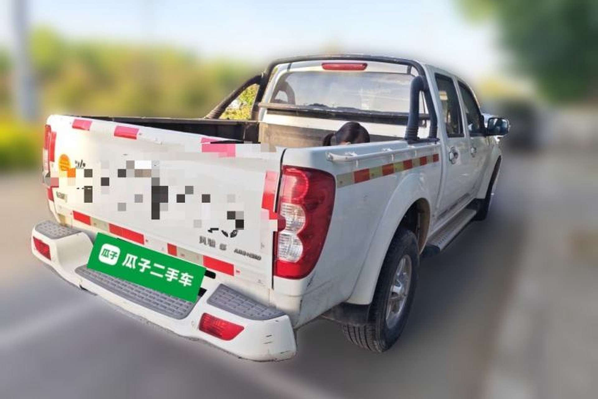 Used Great Wall Wingle 5 2017 2.4L European-spec Gasoline 2WD Elite Model with Big Double Cab – 4G69S4N Rear Right 45 Deg